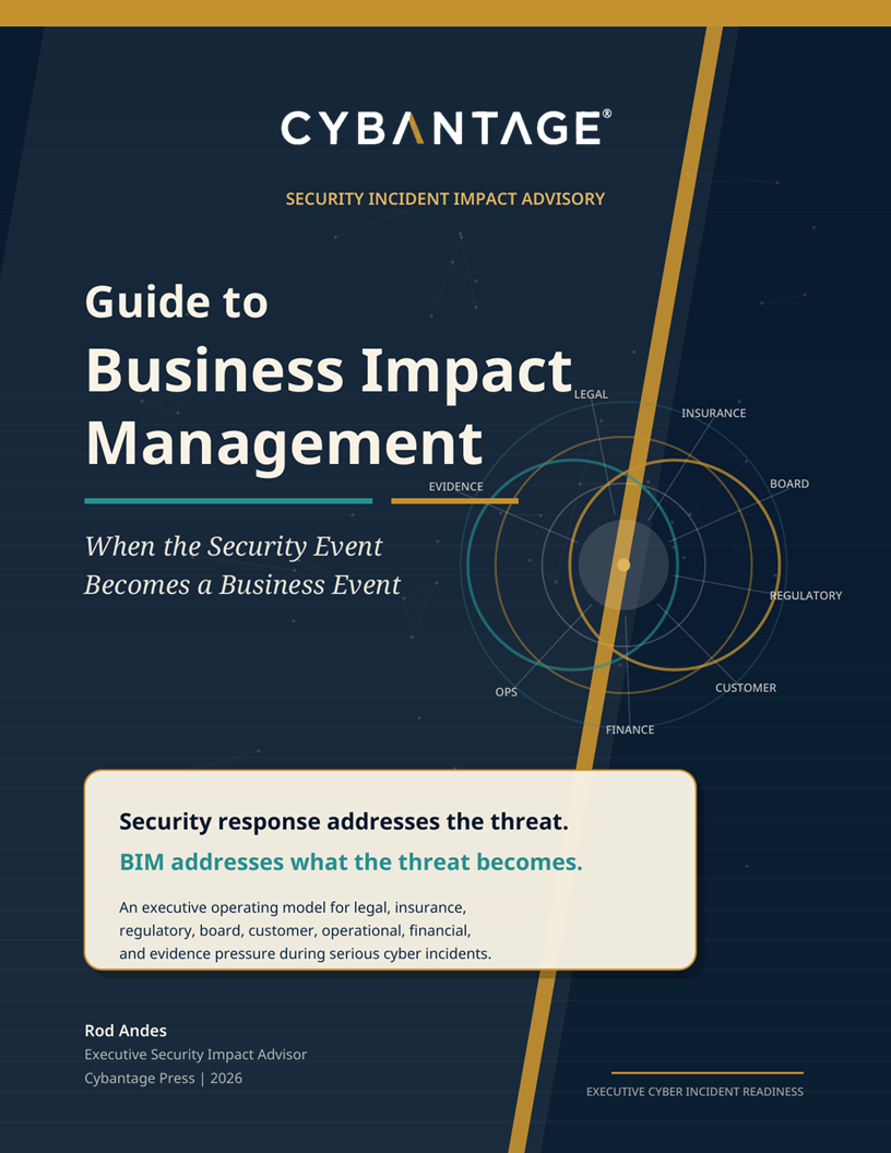 The Cybantage Guide to Business Impact Management